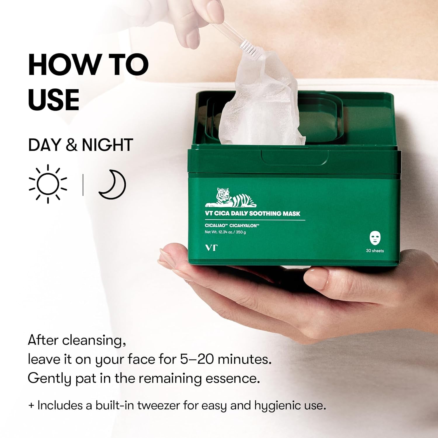 CICA Calming Sheet Mask Set — 30 Days of Glowing Skin