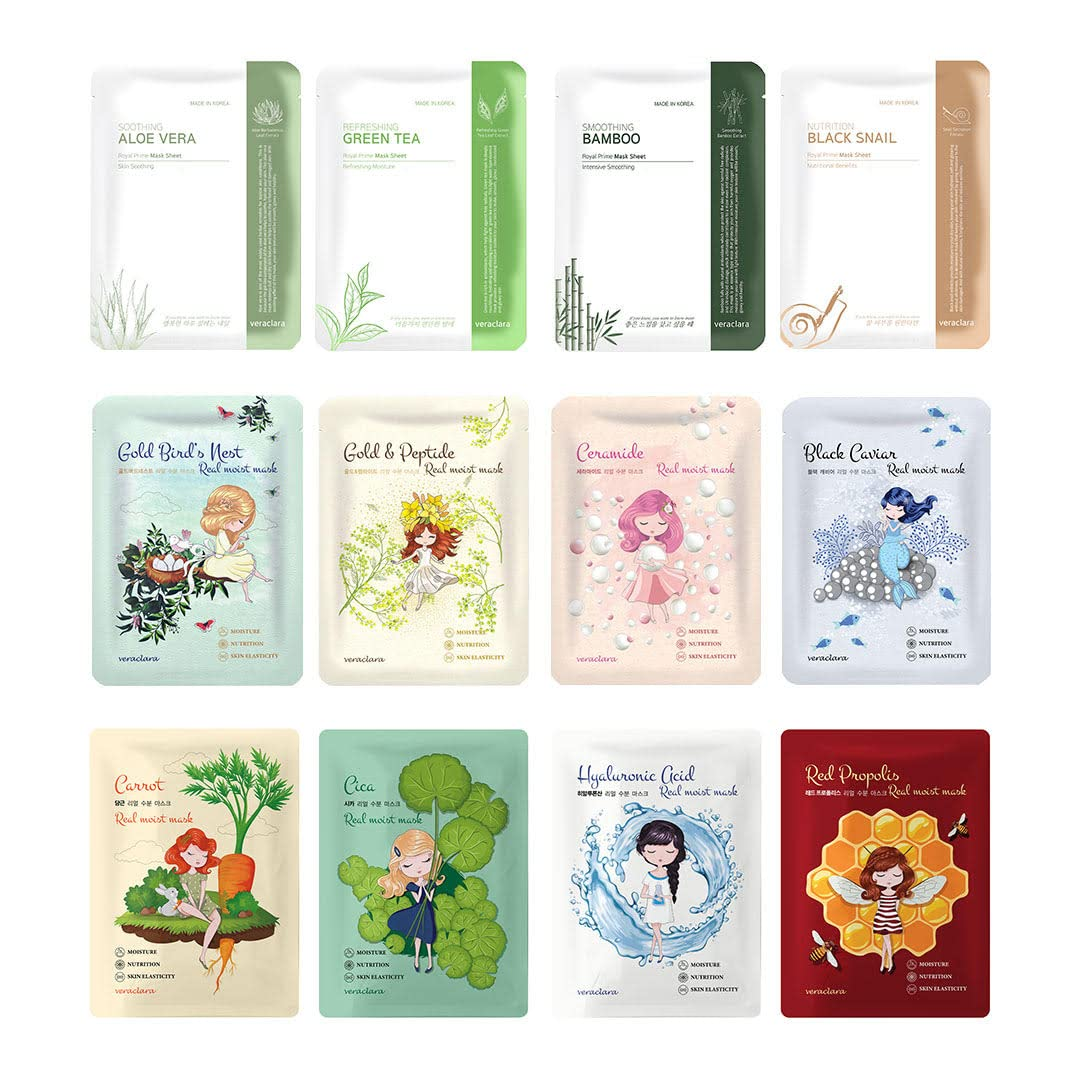 Korean Brightening Sheet Masks — Glow in 20 Minutes