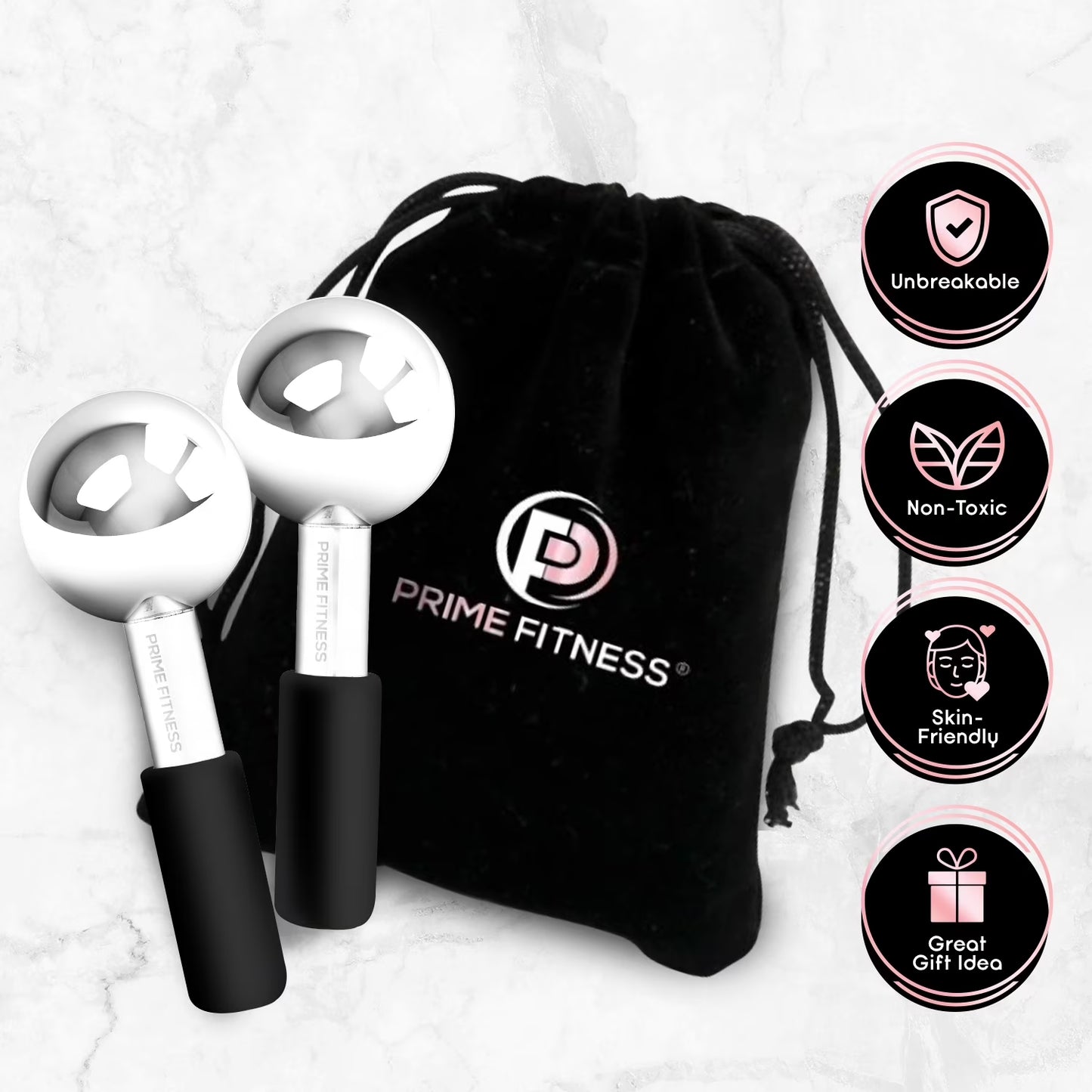 Cryo Ice Globes — Instant Facial Cooling & Lifting